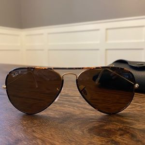 Rayban aviators *polarized*
